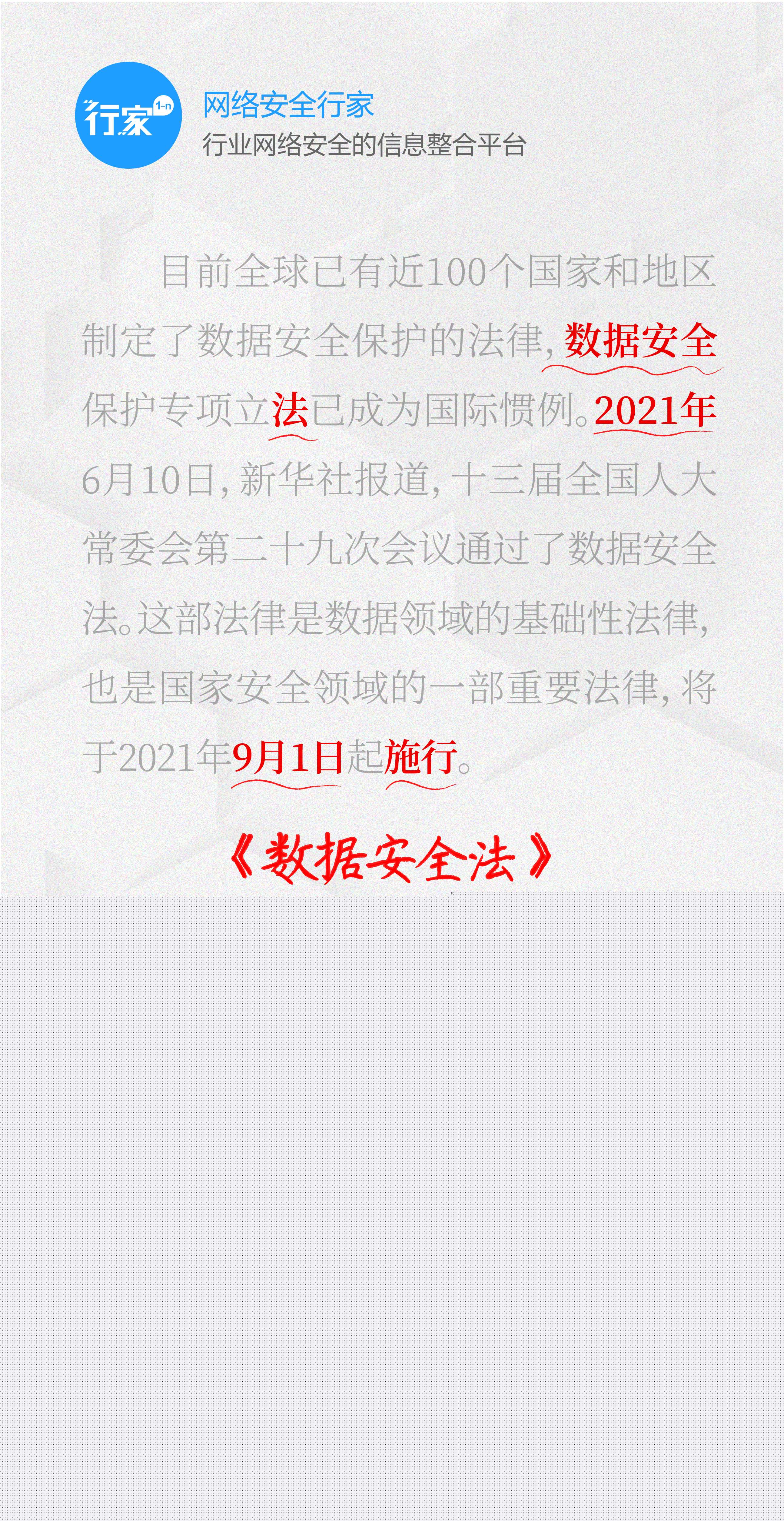 數(shù)據(jù)安全法